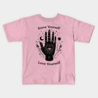 know yourself, love yourself Kids T-Shirt